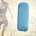 KiBcsLic Cooling Towel Breathable Chilly Towel Washcloth 30x100cm Neck Wrap Microfiber Cool Towel Gym Towel for Sports Travel Camping Fitness, Blue
