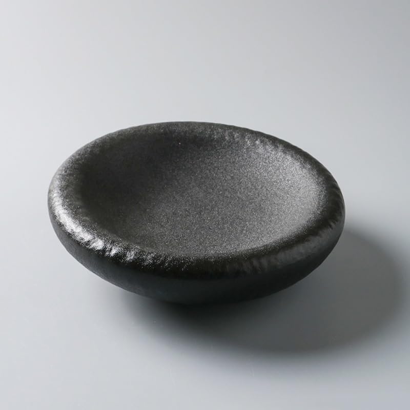 Assiettes À Desserts Assiette ronde créative en céramique givrée forme de tambour, blanche mate, for le froid, personnalisée, idéale for les desserts et pâtisseries occidentales Vaisselle De Dîner(A)
