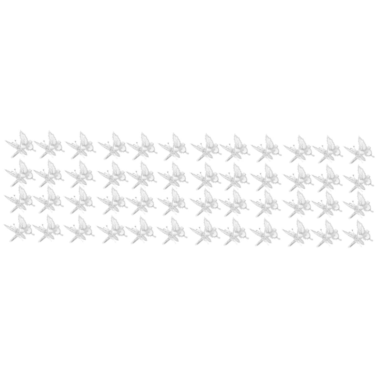 MAGICLULU 48 Piezas pasador de pelo de de metal Pinza de pelo metálica clips para tiara pasadores de pelo accesorios para el cabello para mujeres pinzas para el pelo mariposas