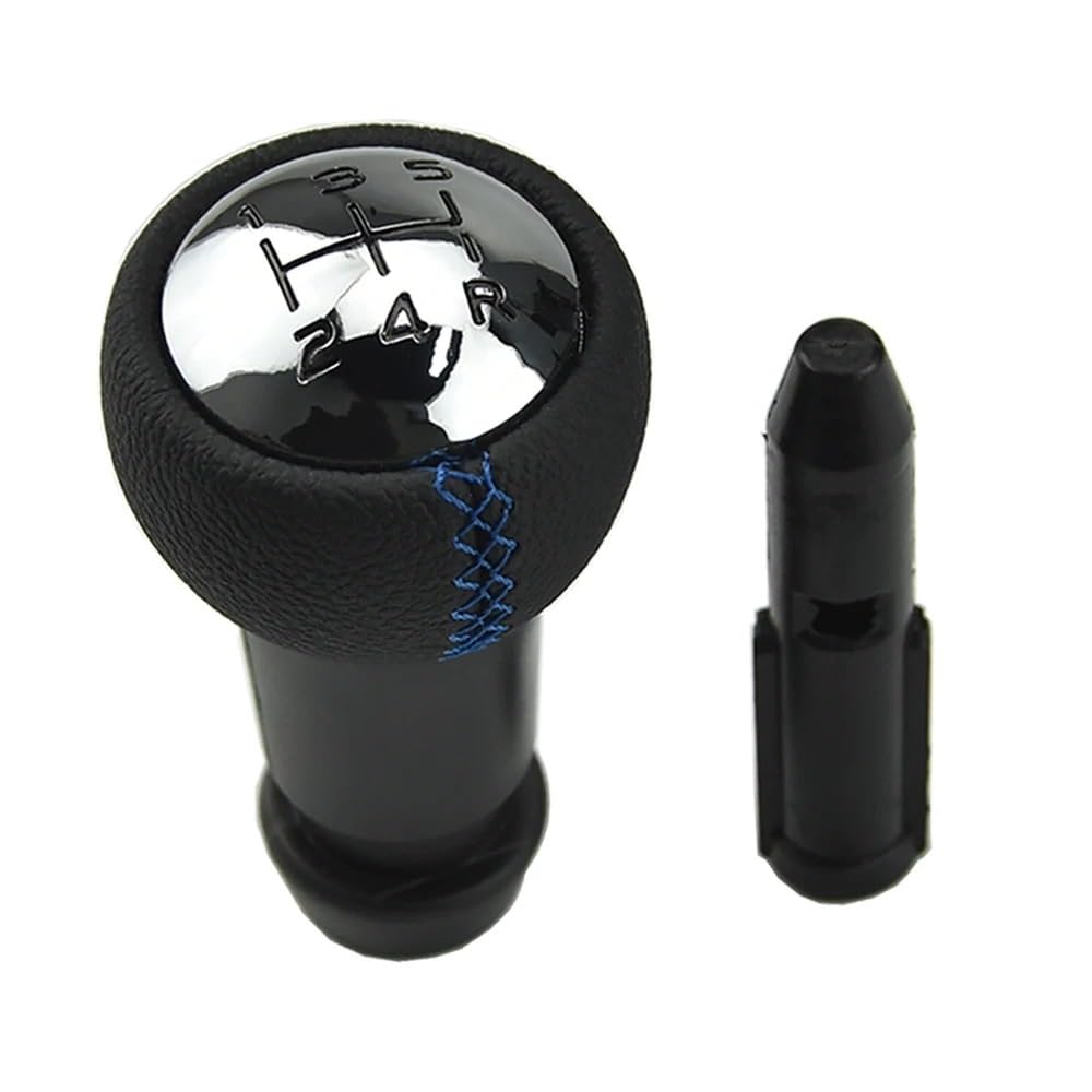 Jxewmtmc Blue Line For Citroen For C1 For C3 For C4 Gear Shift Knob Hand Gear Stick Shift Cover(Blue Line)