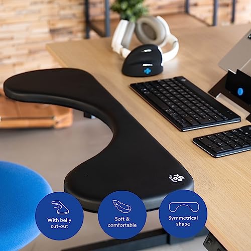 R-Go Tools RGOARMC - Ergonomic Armrest Black - Fits on any desk - Image 4