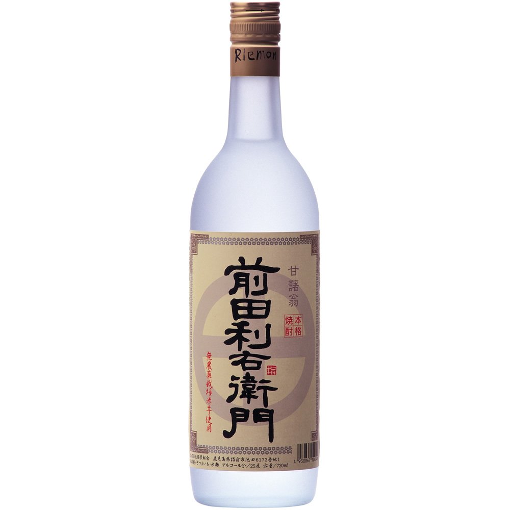 Amazon.co.jp: 指宿酒造 前田利右衛門 25度 [ 焼酎 鹿児島県 720ml