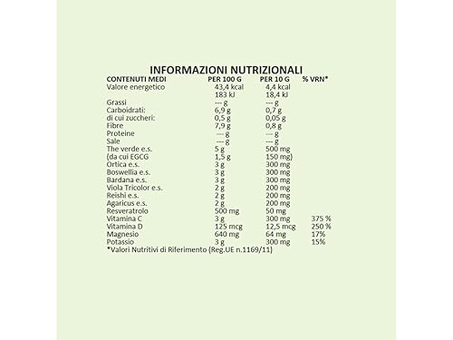 Reflower - Detox Skin Arancia 200G - Detox Skin - Integratore Di Bellezza E Benessere - 4