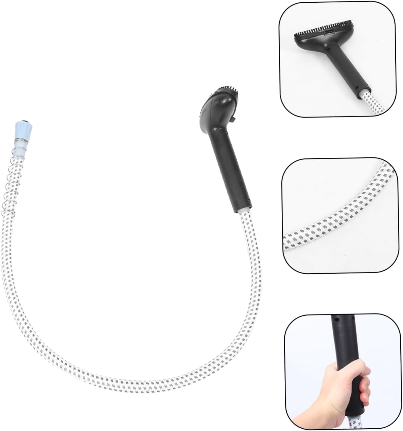 Steam Tube Replacement Hose Compatible Garment Steamers Easy to Install Flexible Design High Reliability Quick Installation for Efficient Ironing