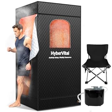 sauna box set up