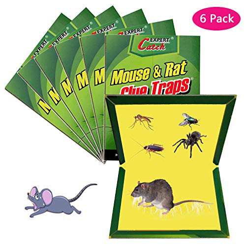Mouse Trap, Rat/Mice/Mouse Glue Traps, Rat Traps Sticky Boards, New Version Strongly Adhesive