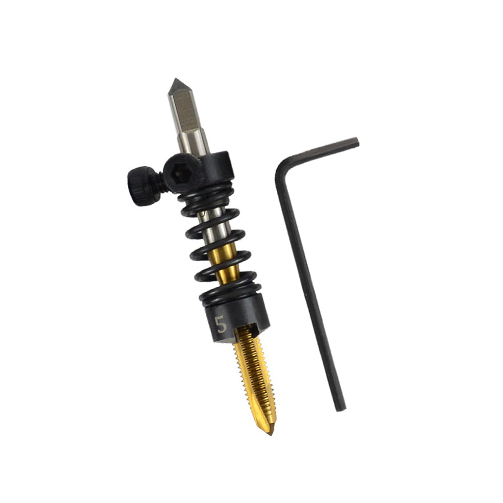 MultiSize Tap Deburring Tool Set Deburring Tap Chamfer Design for Edges Smoothing in Various Applications Chamfer Tool