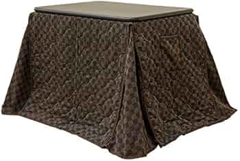 Amazon.co.jp : ダイニングコタツ掛布団セット80×60 ブラウン S3-16BR