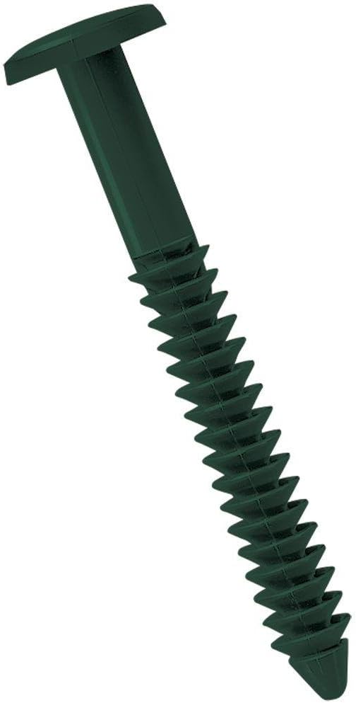MidAmerica Midnight Green 3 Shutter Lok Peg Fasteners 60 Pack Spikes Longer and Stronger