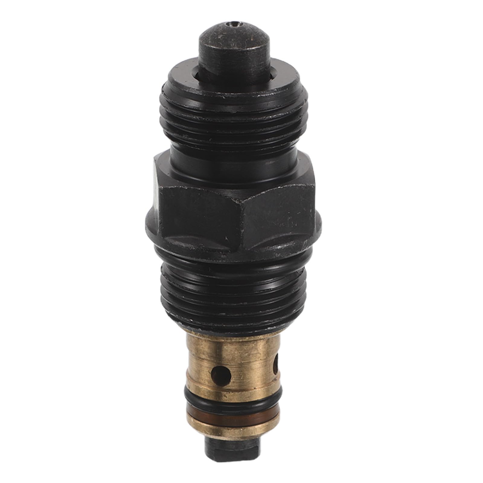 Válvula de descenso hidráulica metal negro de 62mm y rosca de 20mm para elevador de automóviles