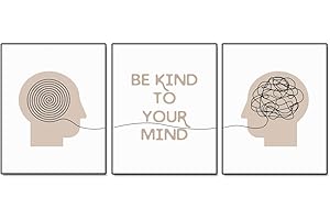 Inspirational Mental Health Wall Art for Office: Promote Positivity and Well-being