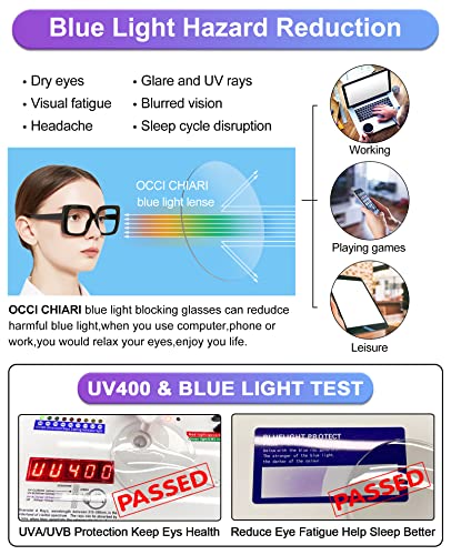 Image of OCCI CHIARI Stylish Reading Glasses Women's Readers Comfort Eyeglasses