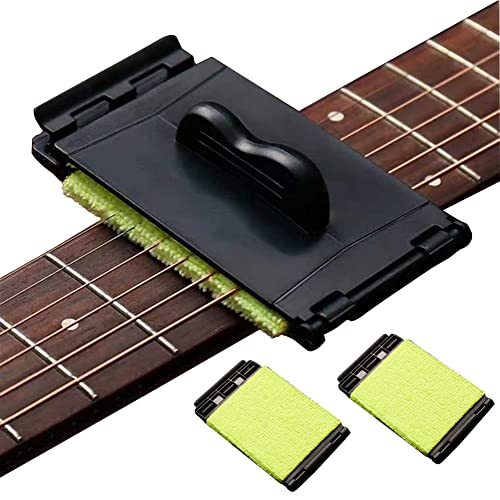 FEimaX Fast Guitar String Cleaner, Fretboard Cleaner, Cleaning Cloth Tool Scrubber Maintenance Care for Ukulele/Bass/Violin/Electric Guitars and Other Musical Instrument