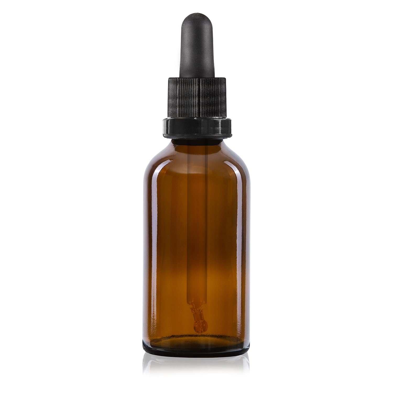 Oputec 105 x 50ml Pipettenflasche aus Braunglas mit Glaspipette: Großpackung Apotheker-Flaschen für Aromatherapie, Kosmetik, Tropfflasche lichtgeschützt, für pharmazeutische Anwendungen und Labor