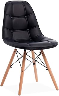 Eurosilla SA VINTAGE16N/1 Beat Collection Vintage 16-Silla para Comedor, Color Negro, Madera, 1