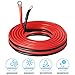 NOVINO Trolling Motor Battery Cable Extension Wire Kit-10 Feet 8 Gauge Wire for Extending Battery Cable to Trolling Motor,Fits Marine Fishing Boat