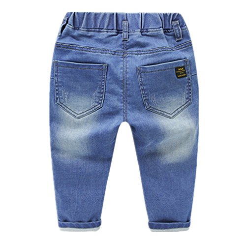 Boys' Casual Cartoon Long Jean2