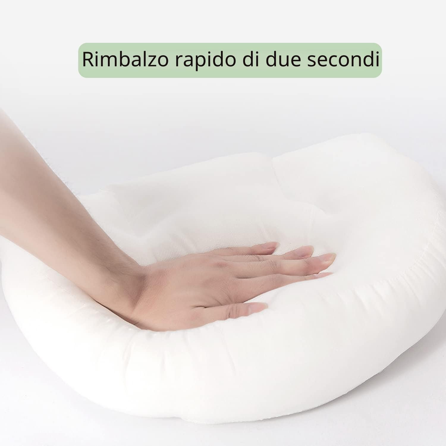 KINGGOO cuscino gravidanza, cuscino maternità per dormire, supporto per schiena, fianchi, gambe, pancia per donne maternità, cuscino per maternità con rivestimento in cotone sfoderabile