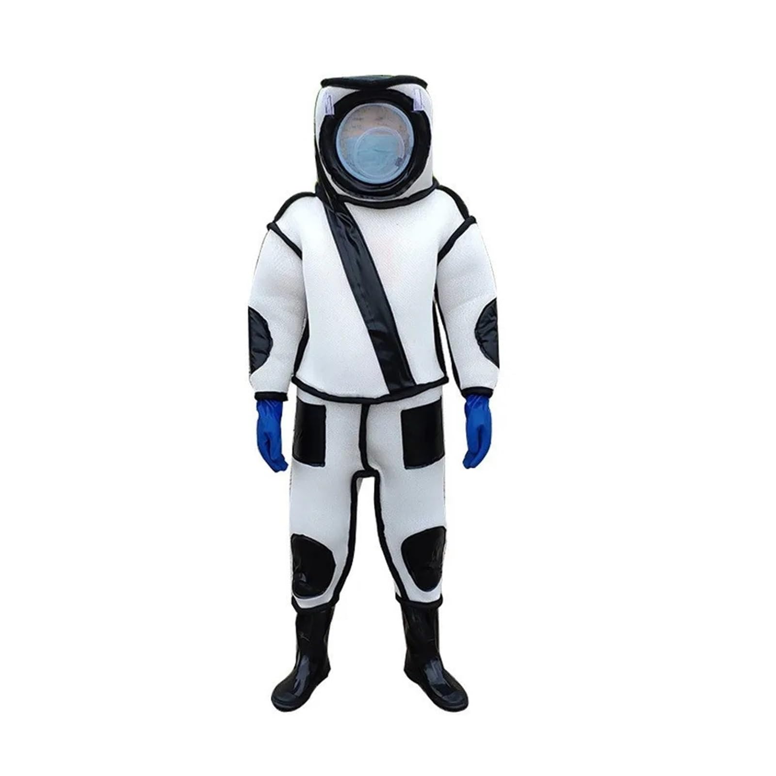 Wasp Clothing Anti-Wasp Fan Protective Jumpsuit Oddychająca odzież ochronna Maska wypukła Sprzęt pszczelarski Do użytku DIY(Small)