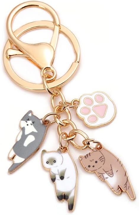 tenghong2021 Llavero Corgi con cremallera para perro, lindo colgante con clip, joyería de animales, regalo para amantes de las mascotas, llavero