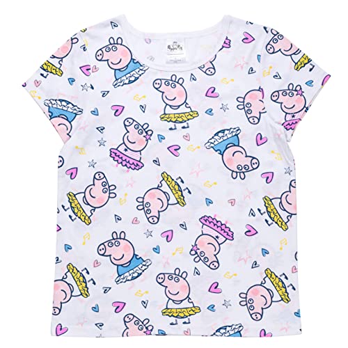 Peppa Pig Girls 3 Pack T-Shirts Toddler to Big Kid2