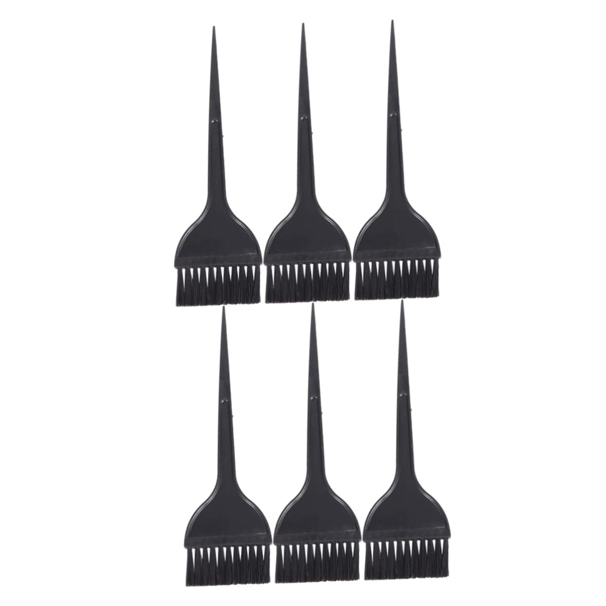 BELLIFFY 12pcs Long Handle Hair Dye Applicator Brush for Salon Home Use Hair Tinting