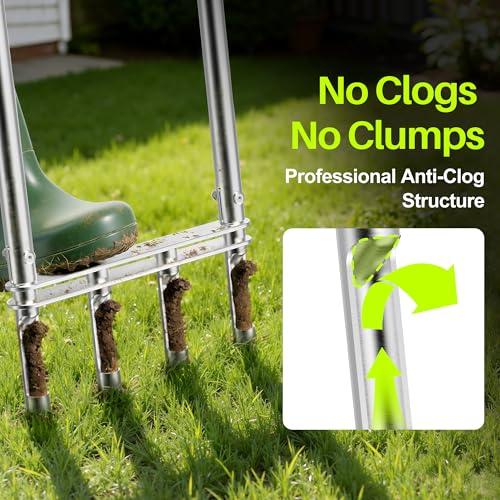 Knee-Friendly Stainless Steel Core Aerator