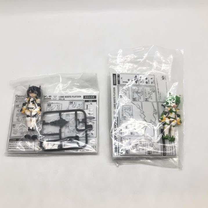 Amazon.co.jp: 【中古】開封)デスクトップアーミー 長靴小隊 6種