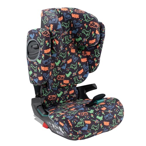 JYOKO KIDS Schutzhülle kompatibel mit Romer Kidfix (Romer Kidfix I-SIZE, Happy Dino)