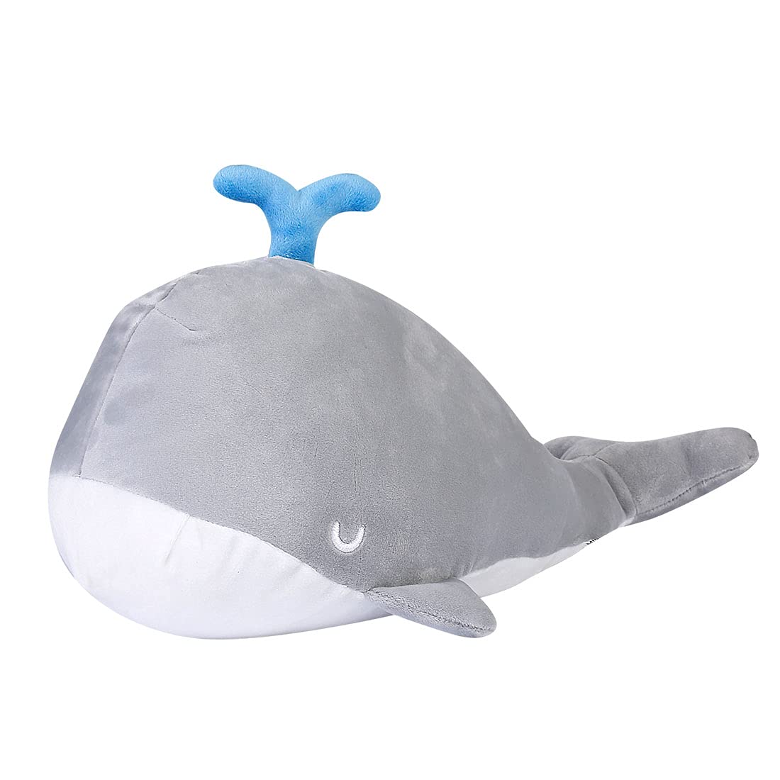 Buy MINISO Whale Stuffed Animal Cute Grey Large Whale Plush Toy Sea