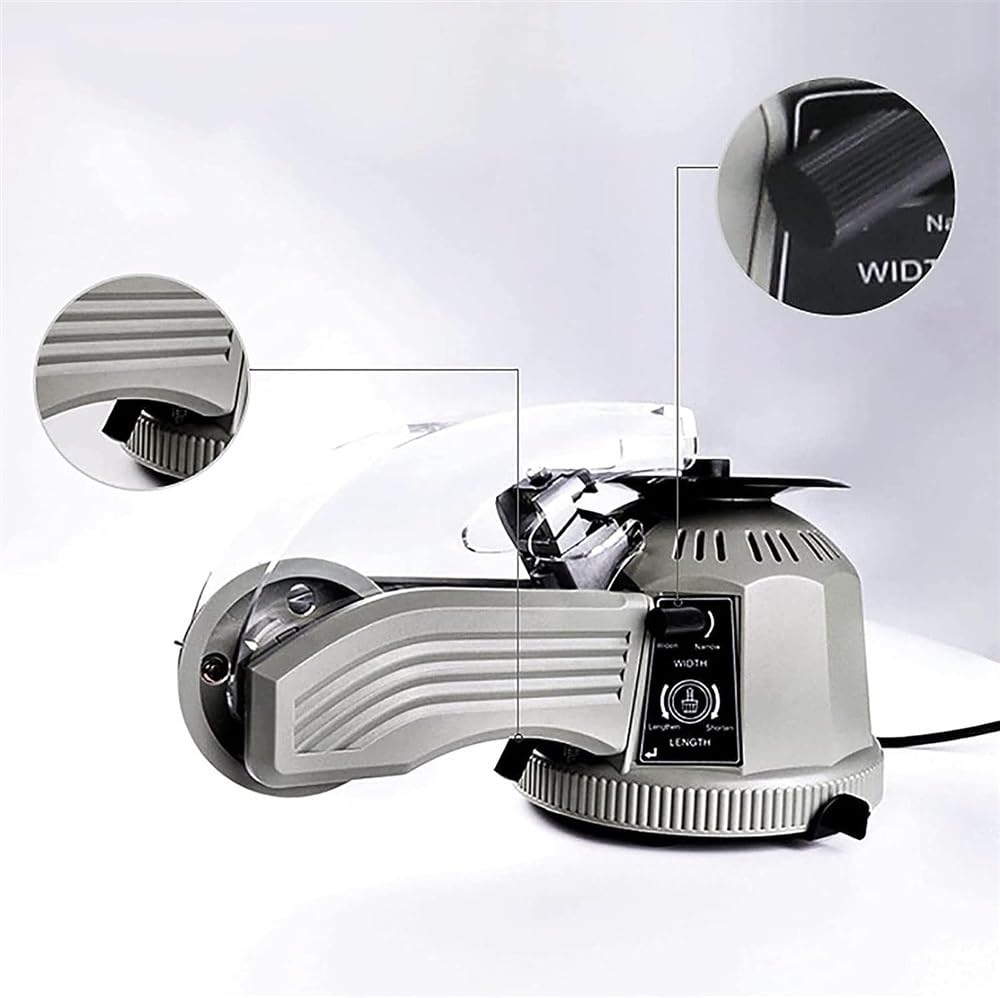 Robusta Macchina elettrica per Il Taglio di Nastri Adesivi, distributore Automatico di Nastri Adesivi con Larghezza del Nastro da 3 a 22 mm, distributore automa