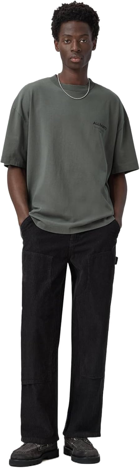 Allsaints Mens Future Ss Crew - Image 2