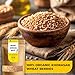 Organic Khorasan Wheat Berries (Kamut) – Ancient Whole Grain, Non-GMO, Vegan Superfood for Salads, Bowls & Baking – Bulk 2lb