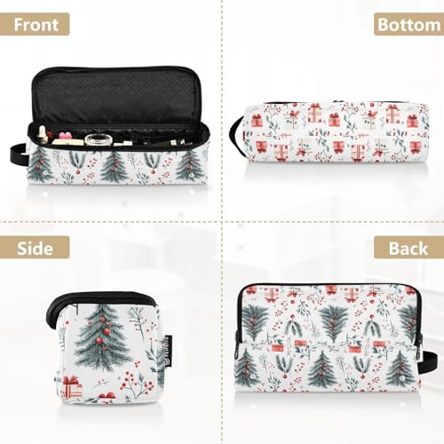 Bolsa organizadora de viaje para herramientas de cabello con diseño marmoleado acuarela, resistente al calor, para planchas, rizadores y cepillos miniatura 5
