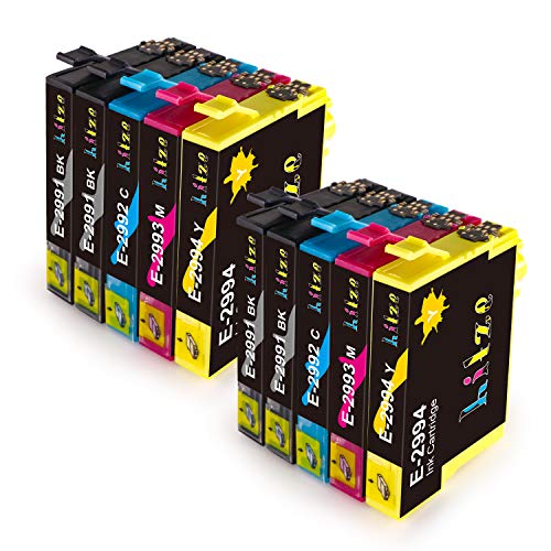 Hitze para Epson 29XL,Compatible 29 XL Cartucho de Tinta Expression Home XP-352 XP-245 XP-255 XP-342 XP-452 XP-235 XP-332 XP-442 XP-247 XP-345 XP-445 XP-355 XP-257 XP-335 XP-432 XP-435