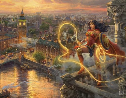 Ceaco 3682-1 4 In 1 Multipack - Thomas Kinkade - Dc Comics - Justice League (4) 500 Piece Jigsaw Puzzles thumb #5