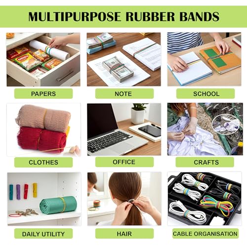 Image of GLUN Rubber Band 4 Inches 50 Gram For Multipurpose