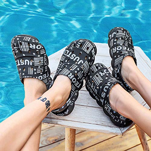 Image of CERYTHRINA Mens Womens Garden Clogs Summer Sandals Lightweight Non Slip Walking Sport Shoes Unisex Adults Clog for Pool Beach Yard Kitchen Shower