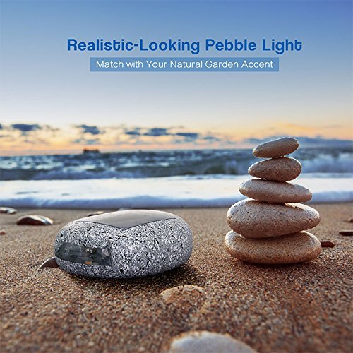 S61Ylu Lâmpada em forma de pedra de resina alimentada por energia solar para ambientes externos à pr