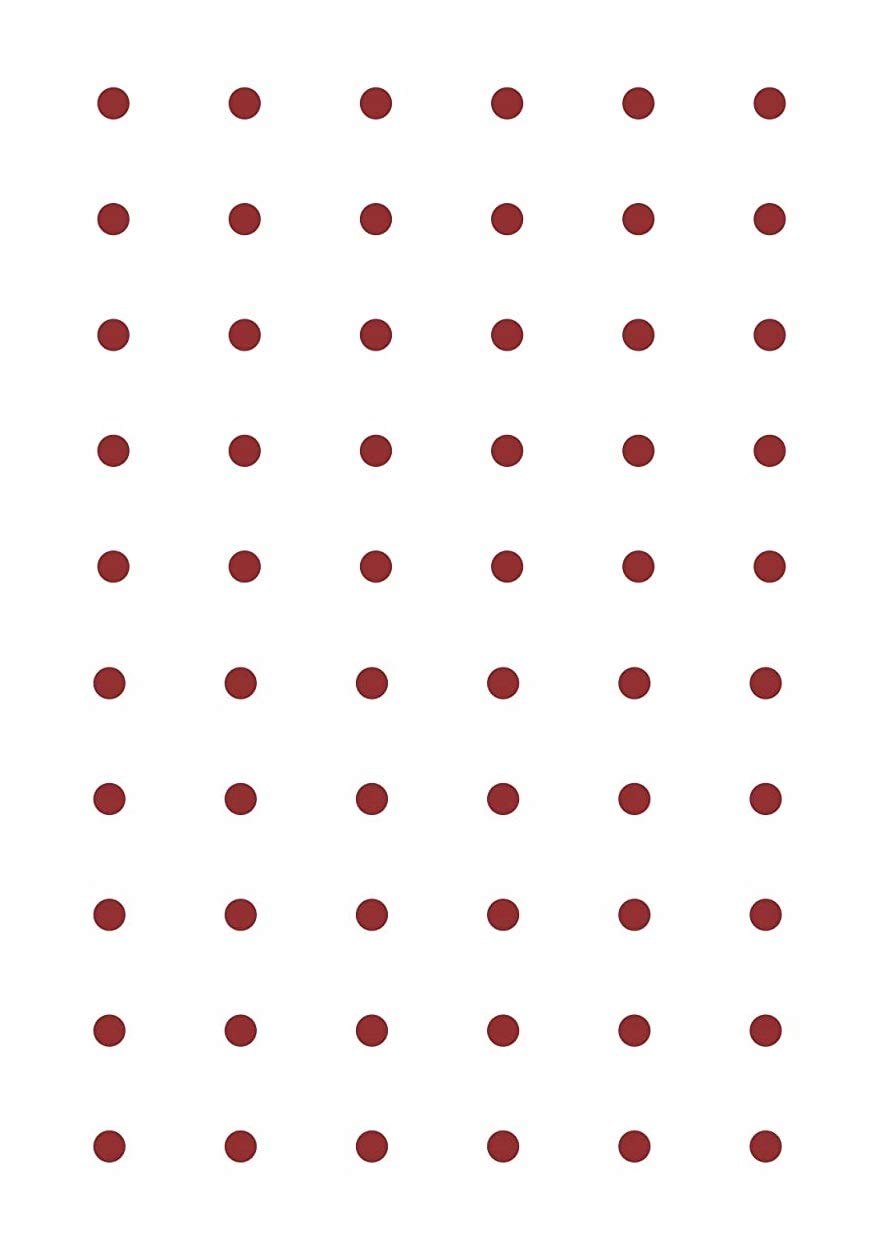 Vama fashions Maroon Round Velvet Bindi for Ladies (Maroon Sticker for Women 4mm)