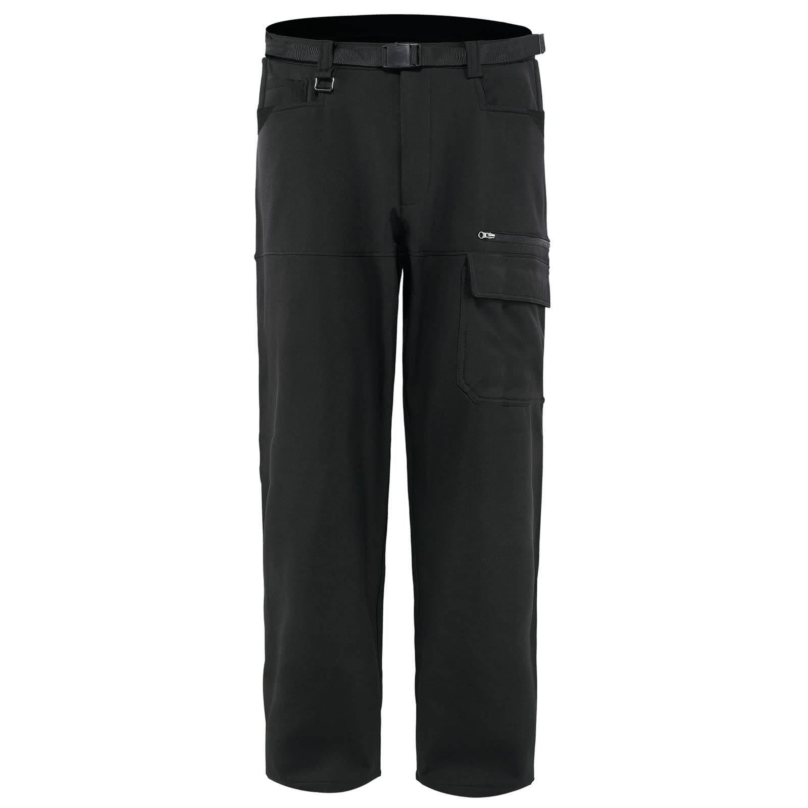 Pantalones De Deporte Hombre Pantalon Chandal Jogger Casual Pantalones Deportivos Pantalones con Bolsillos De Forro Polar Pantalón De Corte Ancho Y Elástico Felpa Pantalones Invierno Algodón