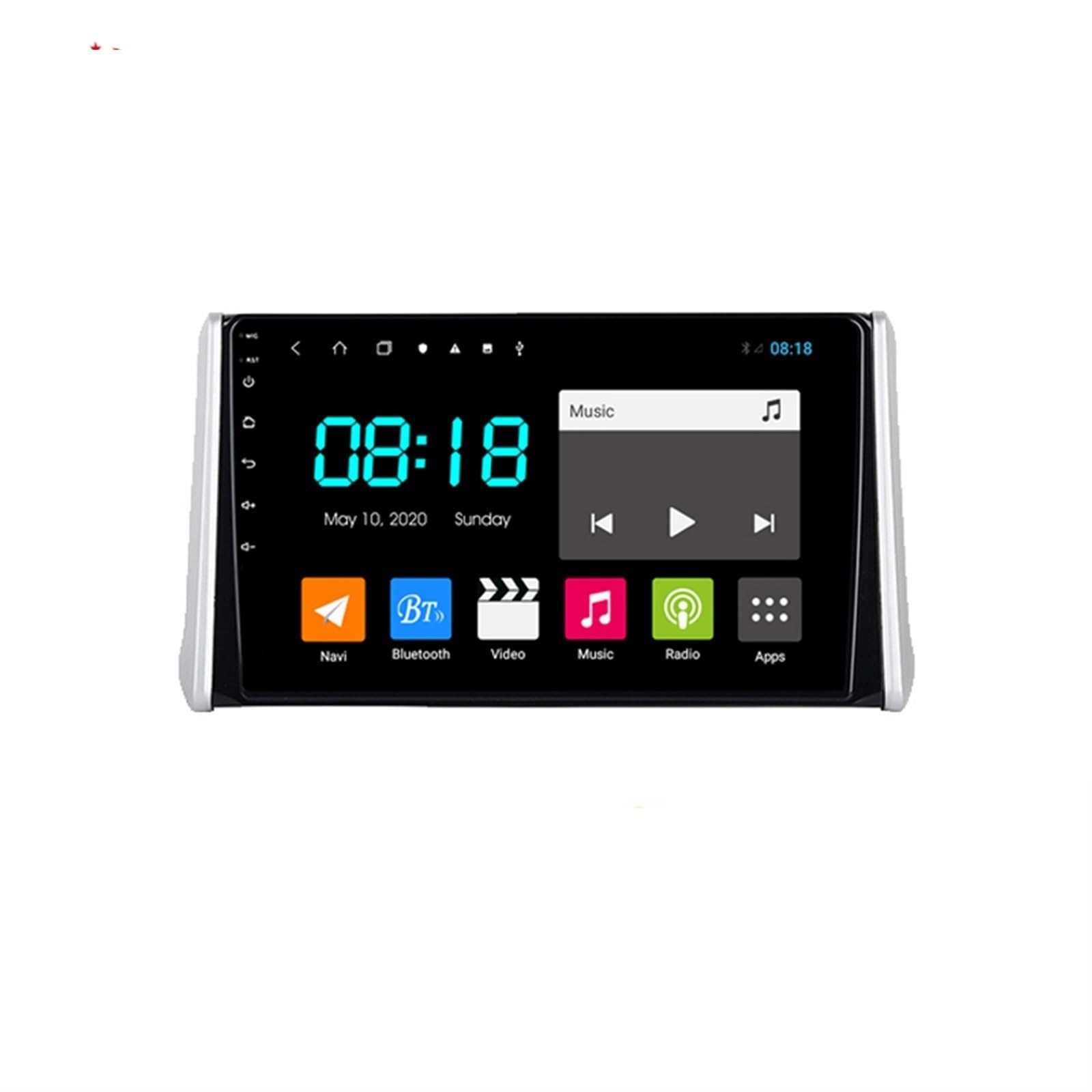 10.1 "Android .0 RAM 4G ROM 64G, dla RAV4, 2019 samochodowy odtwarzacz Dvd Gps radio z nawigacją multimedialny radioodtwarzacz stereo