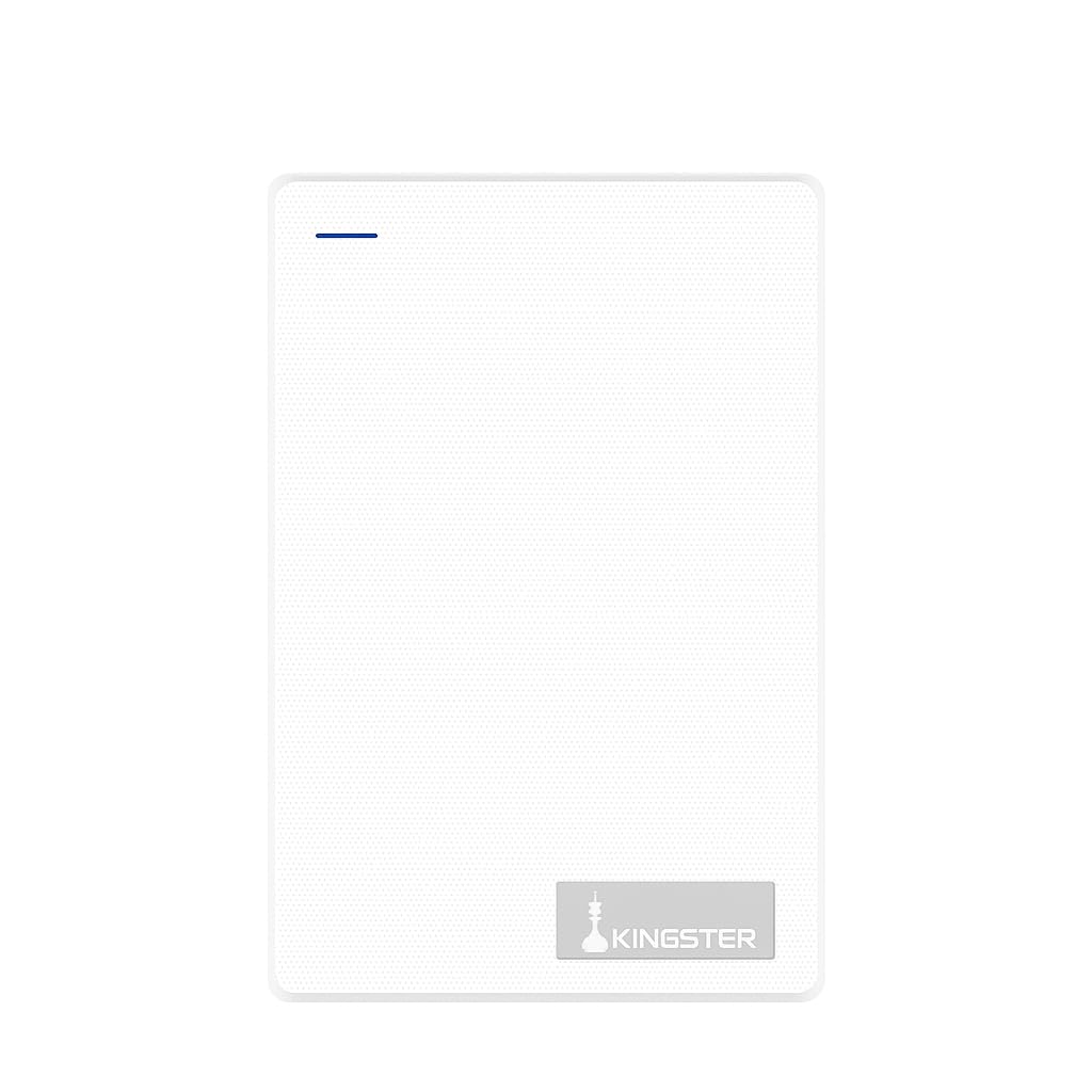 KINGSTER® 1TB Ultra Slim Portable External Hard Drive (USB 3.0, High-Speed 145MB/s, White, Plug & Play HDD, 2.5 Inch)-image-44