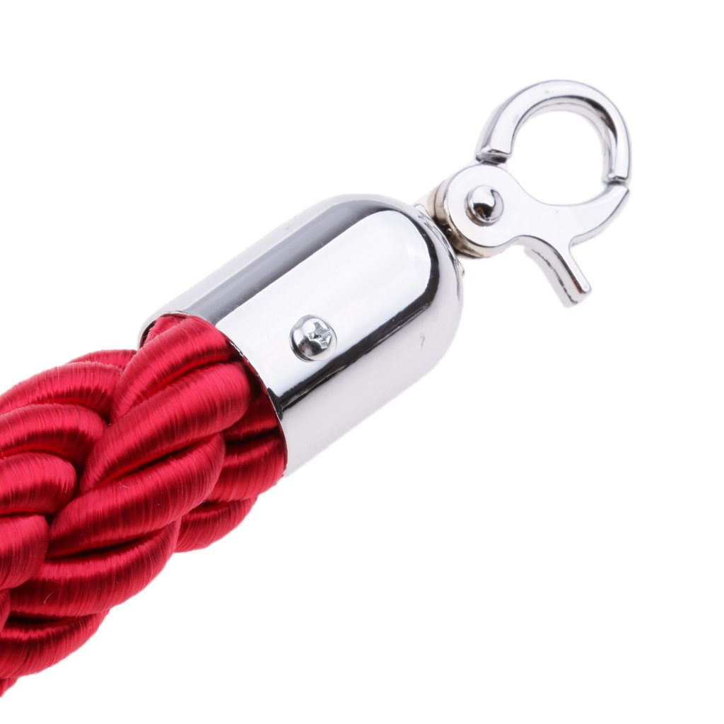 Nylon Handlaufseil Absperrseil 32mm, Rot, 2m