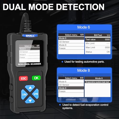 Shall Lettore Di Codici Scanner T100 OBD2 Per Controllo Motore Auto - Strumento Diagnostico Can - Leggi E Cancella I Codici Di Errore Per Auto Con Protocollo Obd Ii Dopo Il 2008 - 4