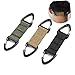 PartyKindom 3pcs Nylon Mask Hook Strap Buckle Ear Saver for Comfortable Wear Multi-Functional Backpack Clasp Black Green Khaki