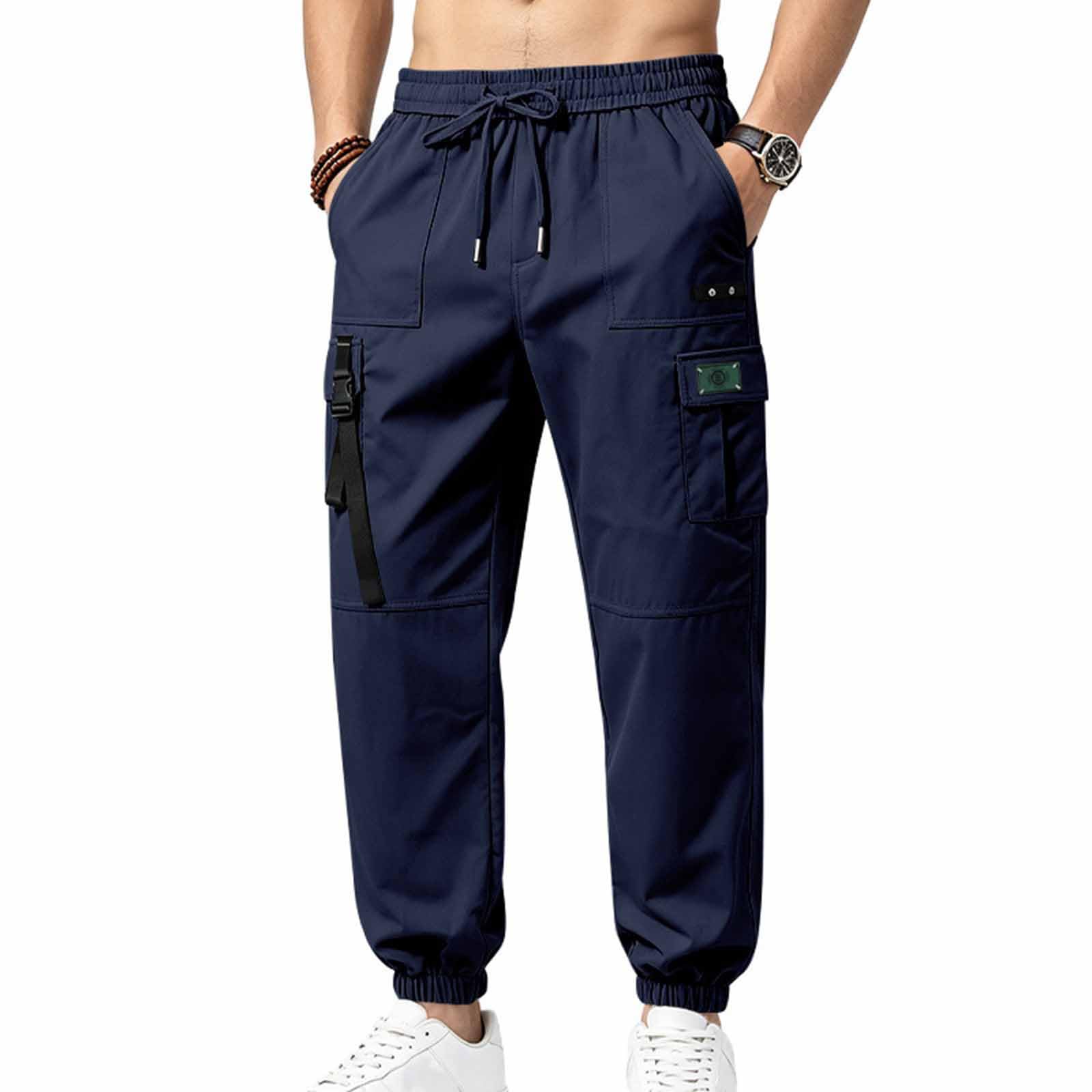 Cargohose Herren Wanderhose Trekkinghose Outdoor Hosen Cargo Hose mit Taschen Arbeitshosen Männer Taktische Hose Sporthose Laufhose Freizeithose