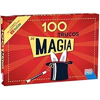 Falomir-Caja Magia 100 Trucos Juego de Mesa, +7 años, multicolor
