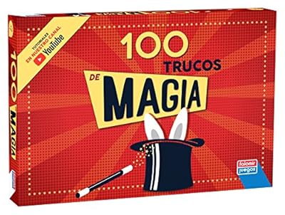 Falomir-Caja Magia 100 Trucos Juego de Mesa, +7 años, multicolor, (1060) | Ya disponible en tu tienda friki favorita! En mundofriki.es!