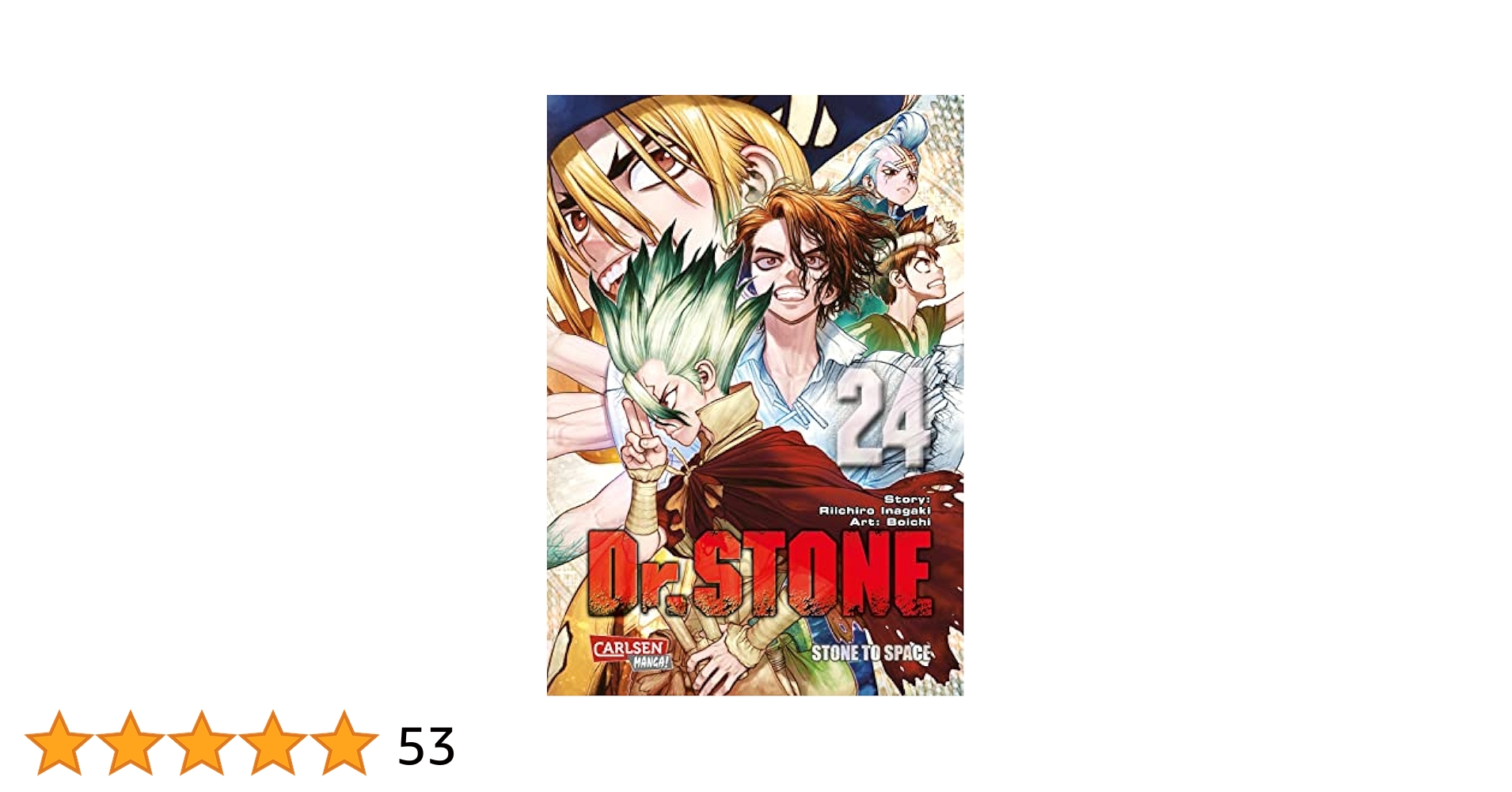 Amazon | Dr. Stone 24: Verrueckte Abenteuer, Action und